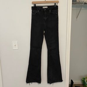 ZARA🖤High-waisted Flare Leg Jeans